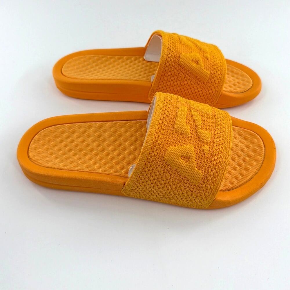 Athletic Propulsion Labs Women's Mango Big Logo TechLoom Slide Sandals Size 7 - Picture 3 of 6